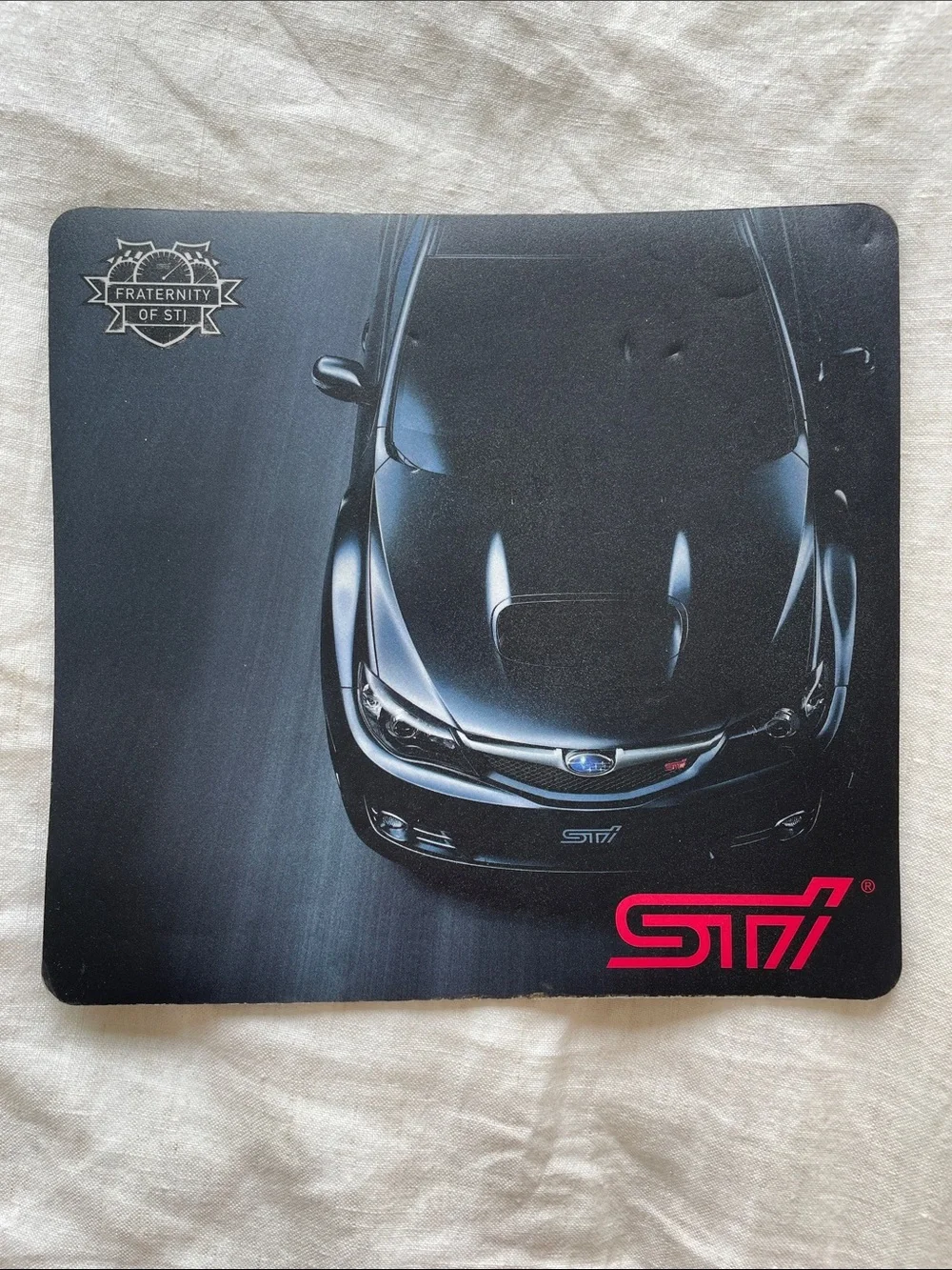 SUBARU Fraternity of STI mousepad VINTAGE